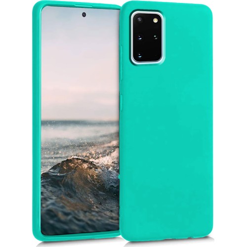 ΟΕΜ Θήκη Σιλικόνης TPU Ματ για Samsung Galaxy S20 Plus Τιρκουάζ