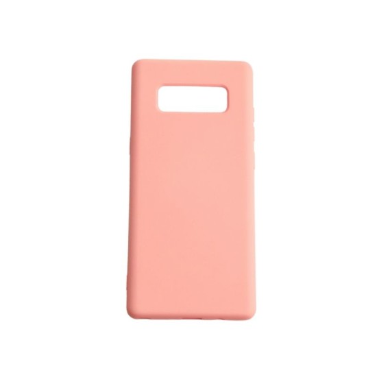 Θήκη Samsung Galaxy Note 8 Silky and Soft Touch Silicone Ροζ Απαλό