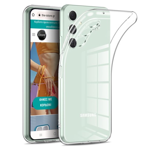 Back Cover Σιλικόνης 1.5mm Ανθεκτικό Διάφανο (Galaxy S23 FE)