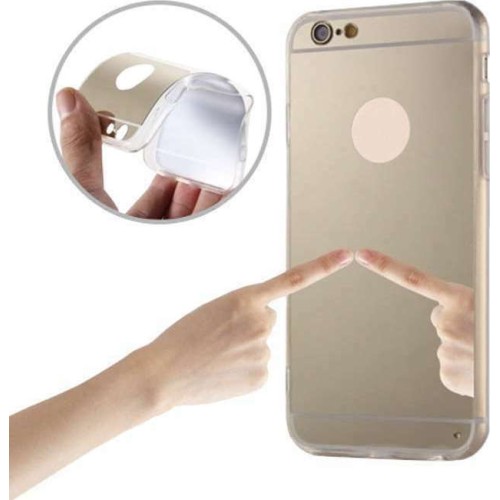 OEM Back Cover Ultra Slim 0.3mm Mirror 6s Plus Χρυσό (Apple iPhone 6 Plus)