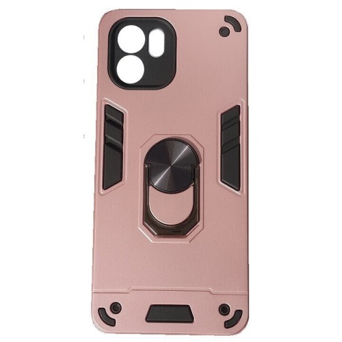 Oem Θήκη Με Βάση Δαχτυλίδι Στήριξης TPU Για Xiaomi Redmi A1 2022 / Redmi A2 Ροζ - Χρυσό