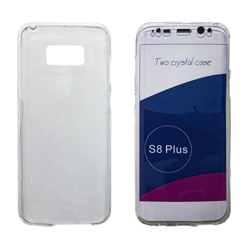 OEM Θήκη Σιλικόνης Full Cover  Για Samsung Galaxy S8 Plus Διάφανη