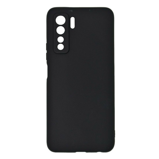 Back Cover Σιλικόνης Μαύρο (Huawei P40 Lite 5G)
