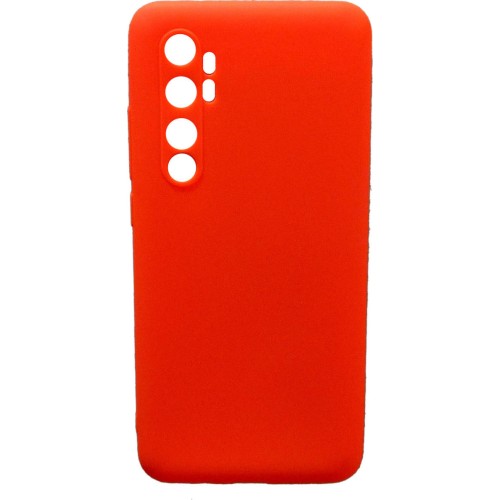 Back Cover Σιλικόνης Πορτοκαλί (Huawei P40 Lite 5G)