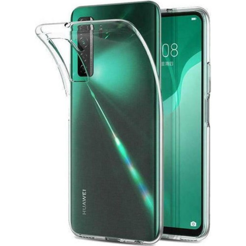  Back Cover Σιλικόνης Διάφανο (Huawei P40 Lite 5G)
