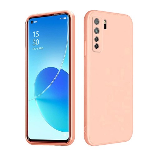 Back Cover Σιλικόνης Σομόν (Huawei P40 Lite 5G)
