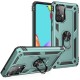 Θήκη Hybrid Shockproof Armor Case Stand Metal Ring για Samsung Galaxy A72  - Πράσινο