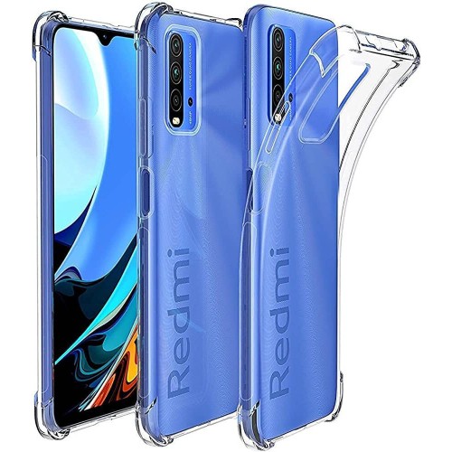 OEM Θήκη Σιλικόνης Antishock Χρώμα: Διάφανη για (Poco M3 / Redmi 9T)