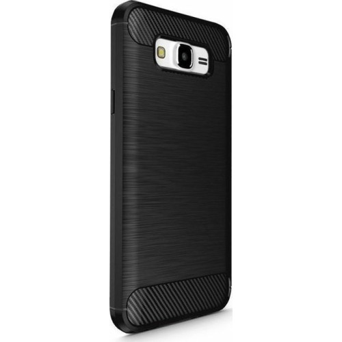 Carbon Back Cover Μαύρο (Galaxy J5)