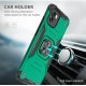 Θήκη Hybrid Shockproof Armor Case Stand Metal Ring για Samsung Galaxy A72  - Πράσινο