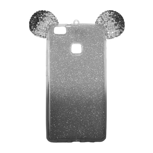 OEM Back Cover Σιλικόνης Glitter Ears As Mickey Μαύρη P9 Lite OEM Back Cover Σιλικόνης Glitter Ears As Mickey Μαύρη P9 Lite