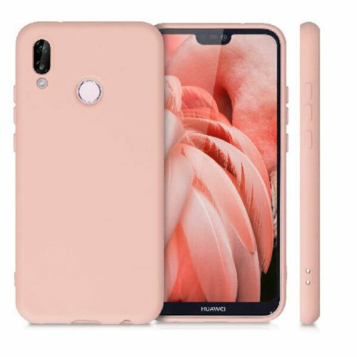 Back Cover Σιλικόνης Απαλό Ρόζ Απαλό (HUAWEI Y6P)