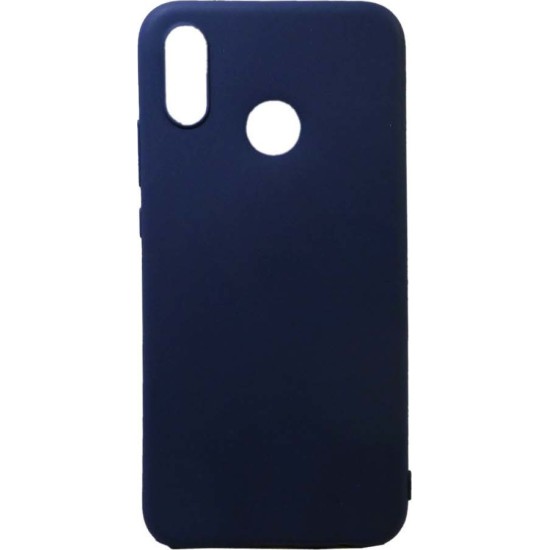 Matt Back Cover Σιλικόνης Μπλε (Huawei P Smart Z)