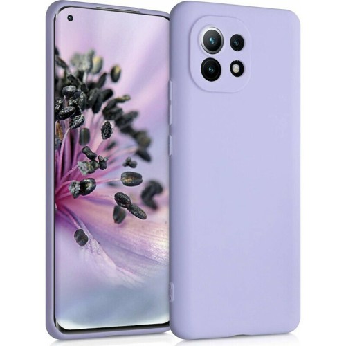 Back Cover Σιλικόνης Λιλά (Xiaomi Mi 11) Back Cover Σιλικόνης Λιλά (Xiaomi Mi 11)