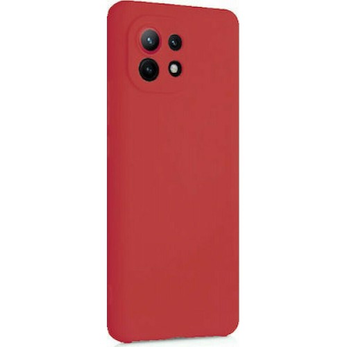 Back Cover Σιλικόνης Κόκκινο (Xiaomi Mi 11) Back Cover Σιλικόνης Κόκκινο (Xiaomi Mi 11)