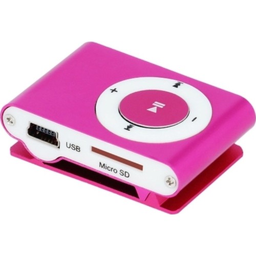  Mini + Earphones MP3 Player Ροζ