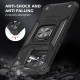 Oem Θήκη Με Βάση Δαχτυλίδι Στήριξης TPU Για Xiaomi Redmi 12C / Redmi 11A Σκούρο Πράσινο