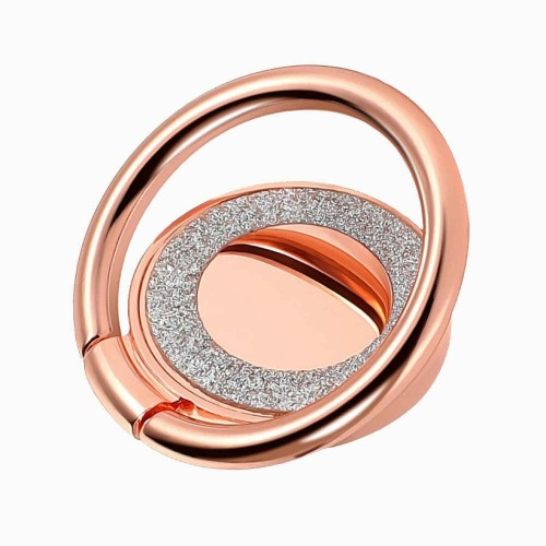 Glitter Ring Holder Κινητού σε Ροζ Χρυσό χρώμα Glitter Ring Holder Κινητού σε Ροζ Χρυσό χρώμα