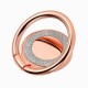 Glitter Ring Holder Κινητού σε Ροζ Χρυσό χρώμα