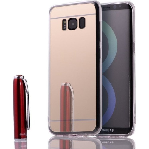 OEM Mirror Back Cover Σιλικόνης Μπεζ (Galaxy S8+) OEM Mirror Back Cover Σιλικόνης Μπεζ (Galaxy S8+)