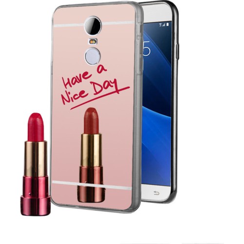 OEM Mirror Back Cover Σιλικόνης Bronze (Xiaomi Redmi Note 4x)