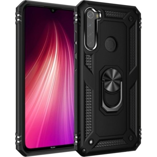 Θήκη Motomo Tough Armor για Xiaomi Redmi 7A - Χρώμα : Μάυρο