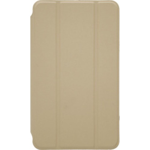 OEM ΘΗΚΗ ΒΙΒΛΙΟ - ΣΙΛΙΚΟΝΗ FLIP COVER ΓΙΑ TABLET T580/T585 ΧΡΥΣΗ