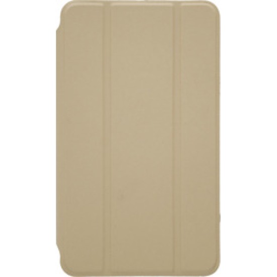 OEM ΘΗΚΗ ΒΙΒΛΙΟ - ΣΙΛΙΚΟΝΗ FLIP COVER ΓΙΑ TABLET T580/T585 ΧΡΥΣΗ
