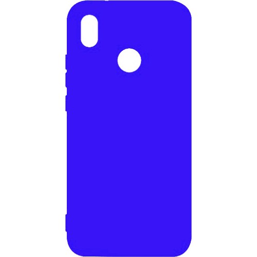 OEM Back Cover Σιλικόνης Μπλε (Huawei P20 Lite)