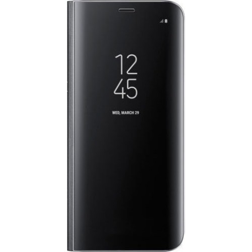 OEM CLEAR VIEW STAND COVER Black (GALAXY A5 2018 / A8 2018) OEM CLEAR VIEW STAND COVER Black (GALAXY A5 2018 / A8 2018)