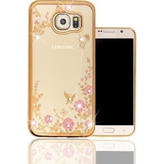 OEM Diamond Garden Back Cover Σιλικόνης Μπεζ (Galaxy S6) OEM Diamond Garden Back Cover Σιλικόνης Μπεζ (Galaxy S6)