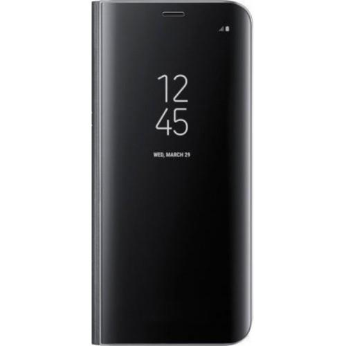 OEM CLEAR VIEW STAND COVER BLACK (HUAWEI P8 LITE 2017 / P9 LITE 2017) OEM CLEAR VIEW STAND COVER BLACK (HUAWEI P8 LITE 2017 / P9 LITE 2017)