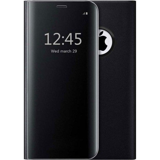 OEM Mirror Clear View Μαύρο (iPhone 8/7 Plus)