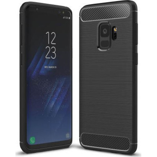 OEM Brushed Carbon Μαύρο (Galaxy S9)