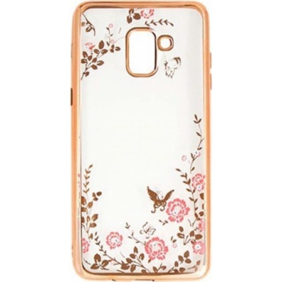 OEM Diamond Back Cover Μπεζ (Galaxy A6+ 2018)