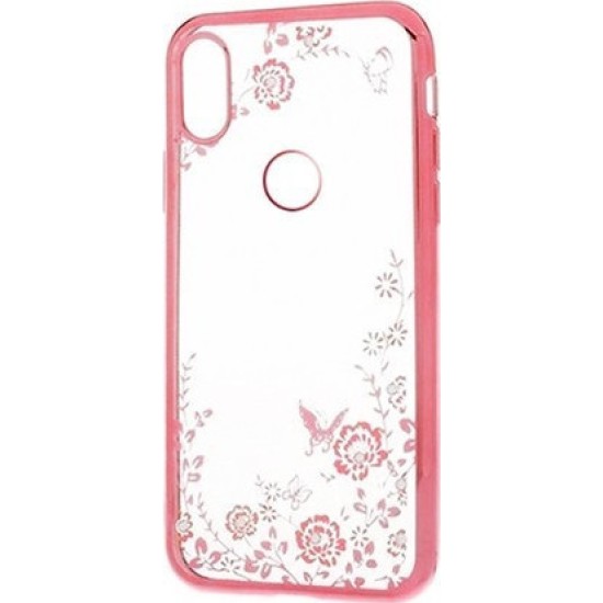 OEM Diamond Garden Ροζ (Huawei P20 Lite)