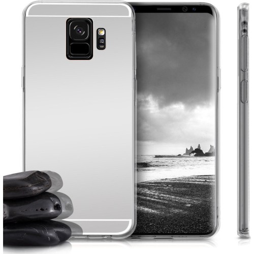 OEM Mirror Back Cover Σιλικόνης Silver (Galaxy S9) OEM Mirror Back Cover Σιλικόνης Silver (Galaxy S9)