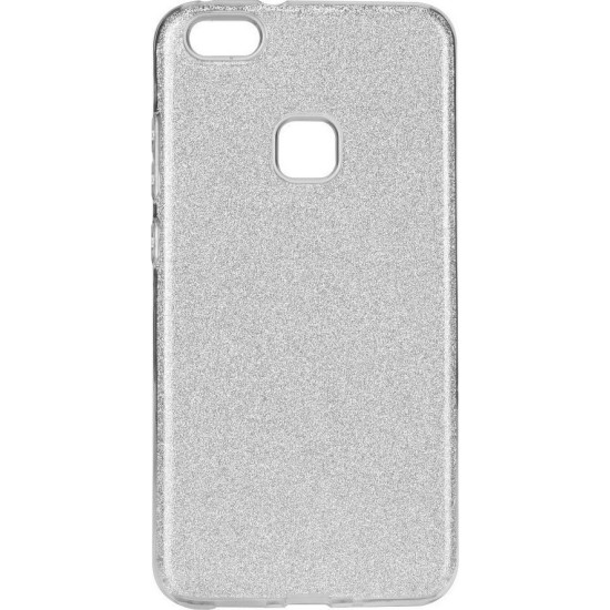 OEM Huawei P10 Lite Shining Θήκη Σιλικόνης - Silver OEM Huawei P10 Lite Shining Θήκη Σιλικόνης - Silver