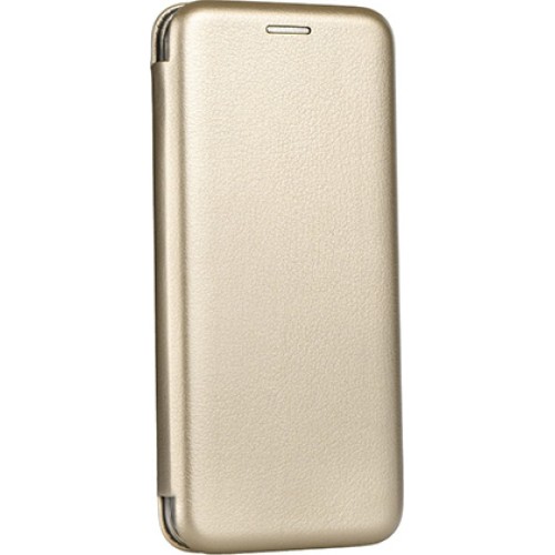 Forcell Book Elegance Case Gold Galaxy A6 2018