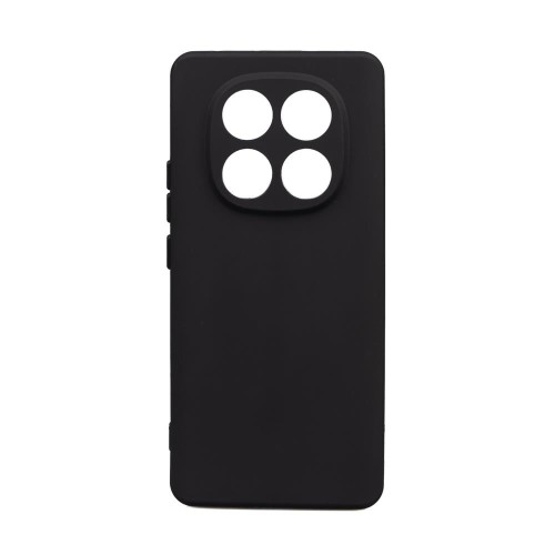  Back Cover Σιλικόνης Touch Matte Μαύρο Xiaomi Redmi Note 14 Pro/ 14 Pro Plus/ Poco X7