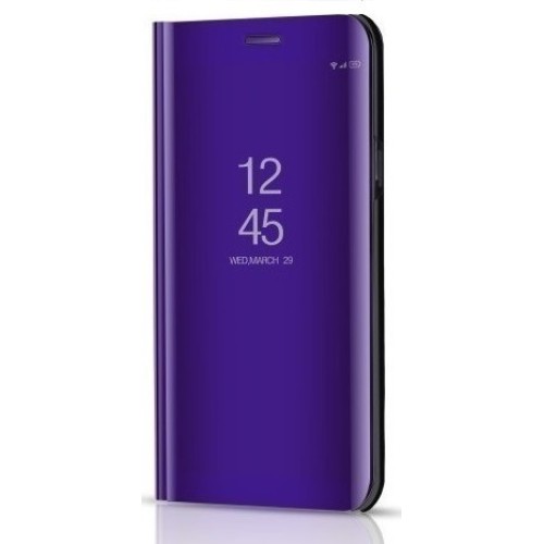 OEM Clear View Book Μωβ (Huawei P20 Lite)