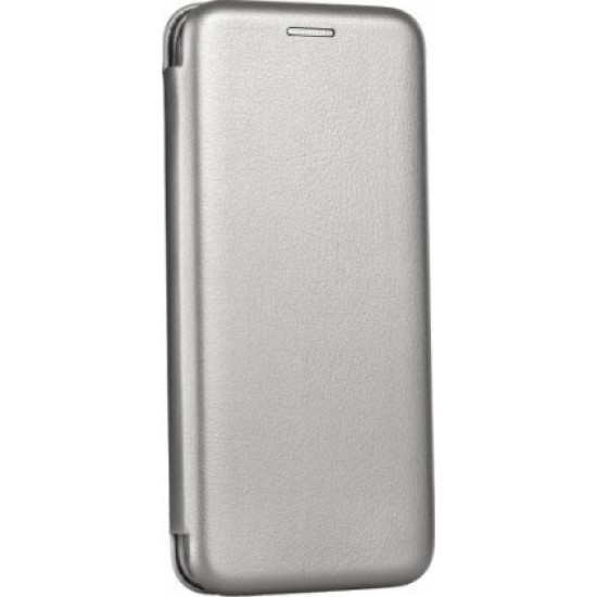 OEM Oval Stand Book Γκρι (Galaxy A6 2018)