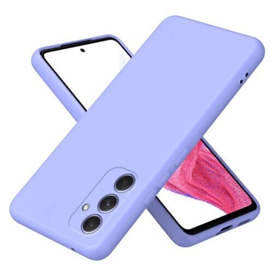 Galaxy Back Cover Σιλικόνης Μωβ (Samsung Galaxy A55 5G)