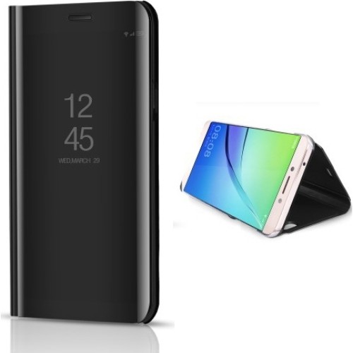 OEM CLEAR VIEW BOOK CASE ΓΙΑ GALAXY J3 2018 BLACK OEM CLEAR VIEW BOOK CASE ΓΙΑ GALAXY J3 2018 BLACK