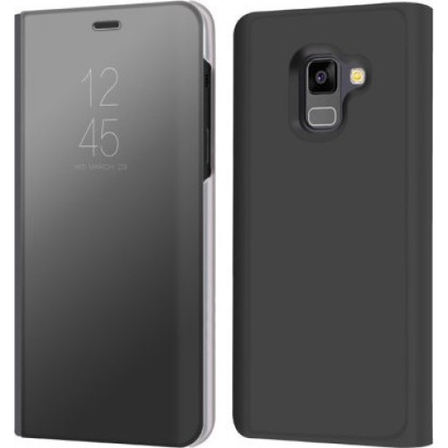 OEM Mirror Clear View Μαύρο (Galaxy A8 Plus (2018)) OEM Mirror Clear View Μαύρο (Galaxy A8 Plus (2018))