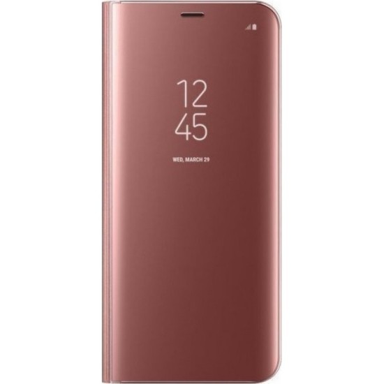 OEM CLEAR VIEW ROSE GOLD (SAMSUNG GALAXY J4 PLUS 2018) OEM CLEAR VIEW ROSE GOLD (SAMSUNG GALAXY J4 PLUS 2018)