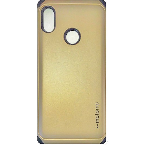 Motomo Back Cover Σιλικόνης Gold (Xiaomi Redmi Note 5)