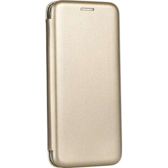 Forcell Book Elegance Case Gold Galaxy J4 Plus 2018