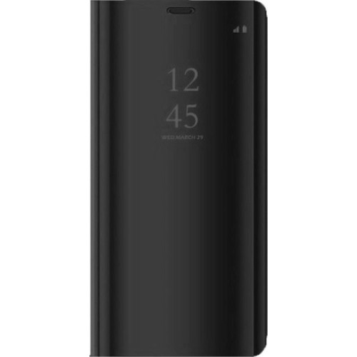 Xiaomi Redmi Note 6 Pro Book Slim Line Luxury Clear View Standing Cover Case Black (oem) Xiaomi Redmi Note 6 Pro Book Slim Line Luxury Clear View Standing Cover Case Black (oem)