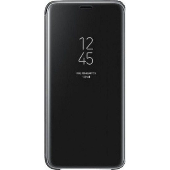 OEM Clear View Book Μαύρο (Galaxy A9 2018)